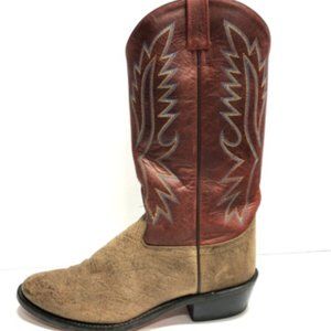 Old West Brookings Mens Western Boots Brown Size 10 M